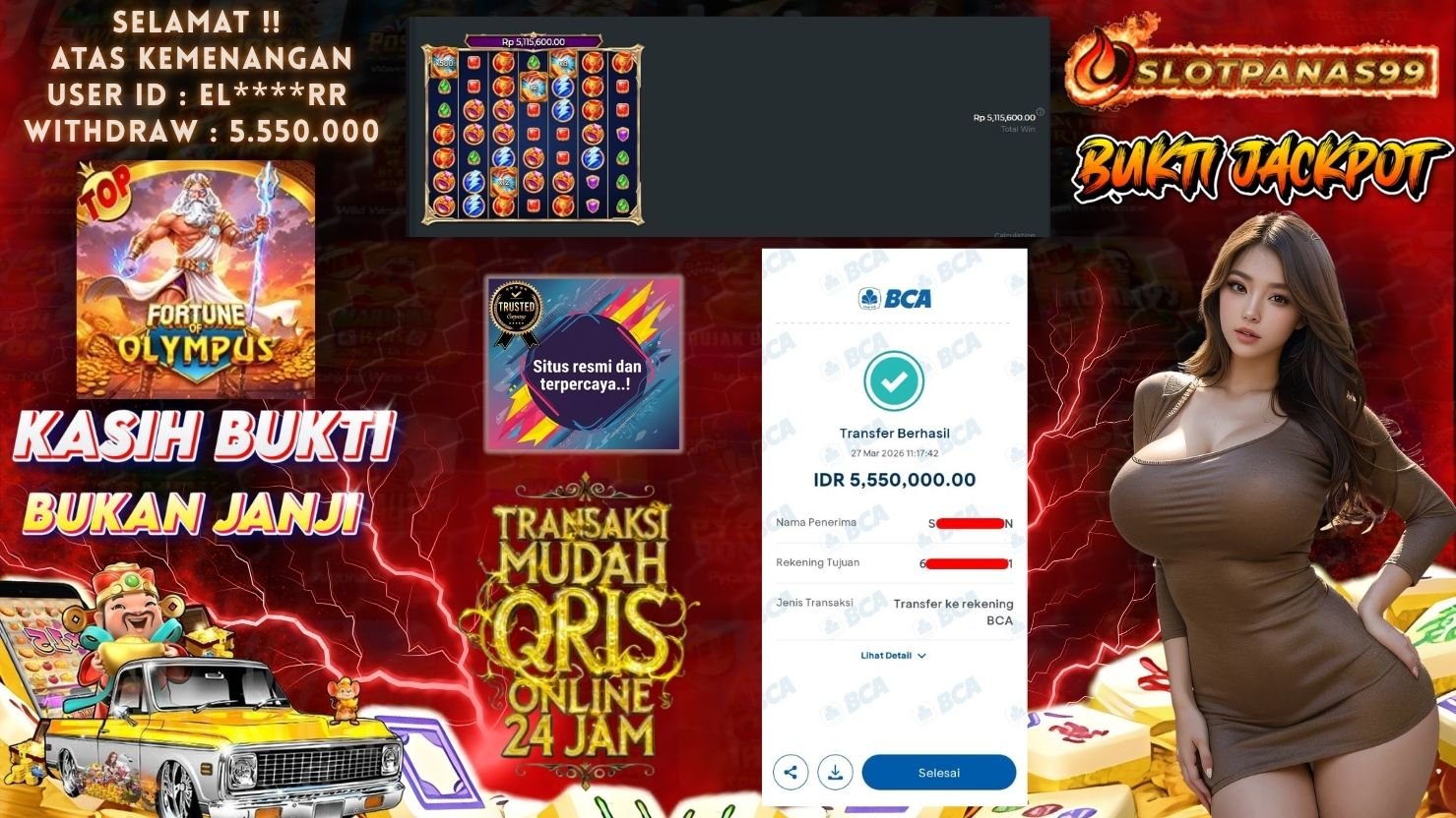 SLOTPANAS99 JACKPOT SLOT FORTUNE OF OLYMPUS